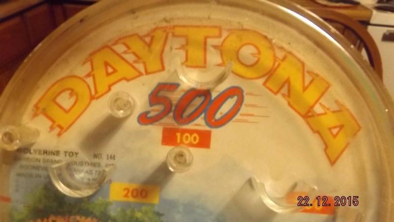 Handheld Daytona 500 Pinball Game