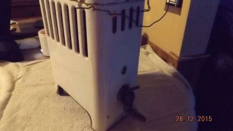 Vintage Small Kerosene Heat Stove