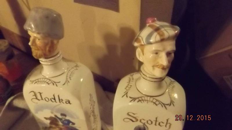 Lot of 4 Liquor Bottles