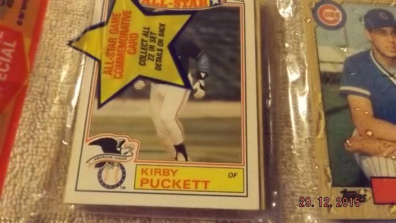 Baseball cards