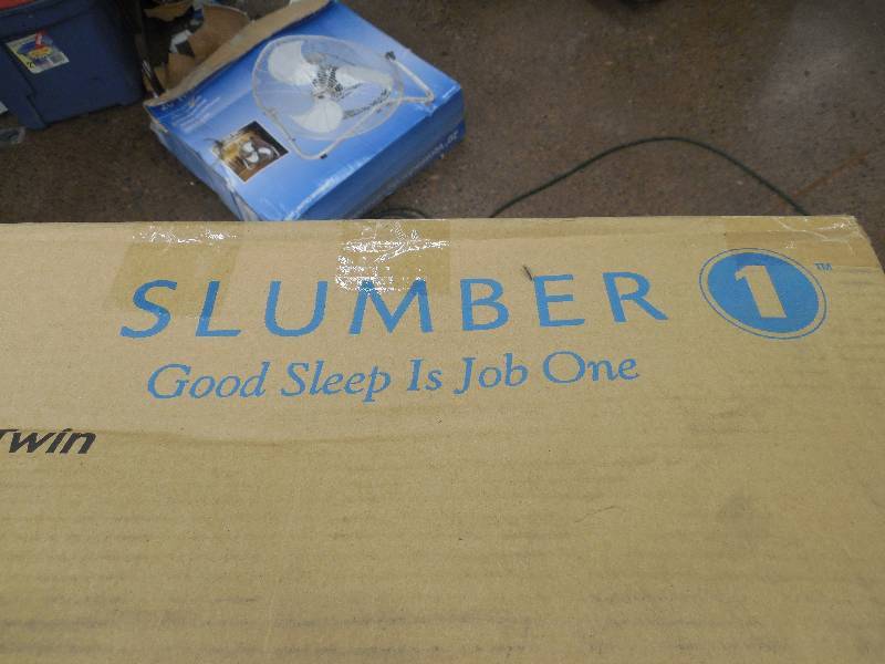 lot 41 image: Slumber 1 Youth - 6 Bunk Bed Mattress with Moisture Barrier