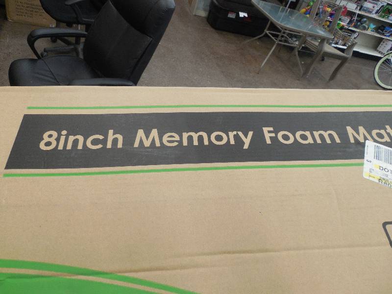 lot 43 image: Spa Sensations - 8inch Memory Foam Mattress - FULL