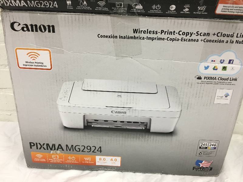 Canon Pixma Wireless All-in-One Inkjet Printer retail $129