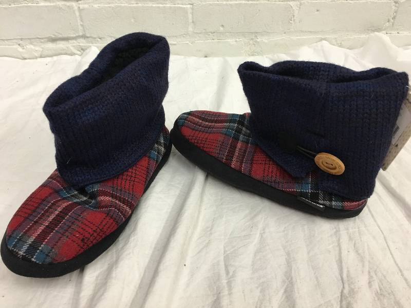 Muk Luks Womens Patti Slipper size L