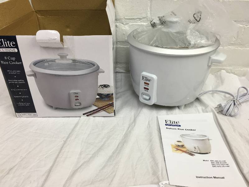 Elite Deluxe 8 Cup Rice Cooker