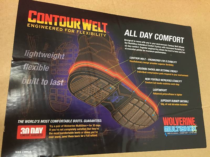 Wolverine Mens Buccaneer Work Boot size 10ew