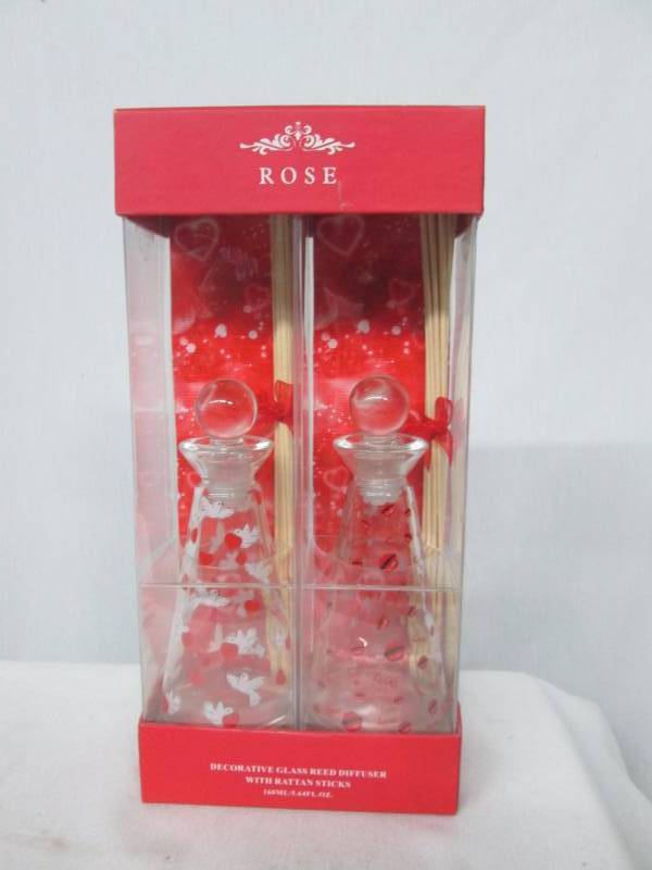 2 Rose Oil Diffusers