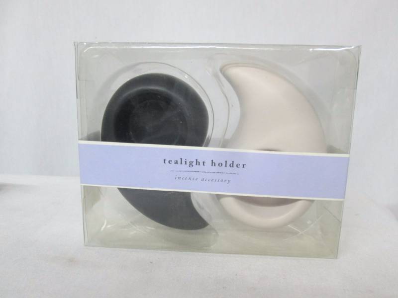 Ying Yang Tea Light Set