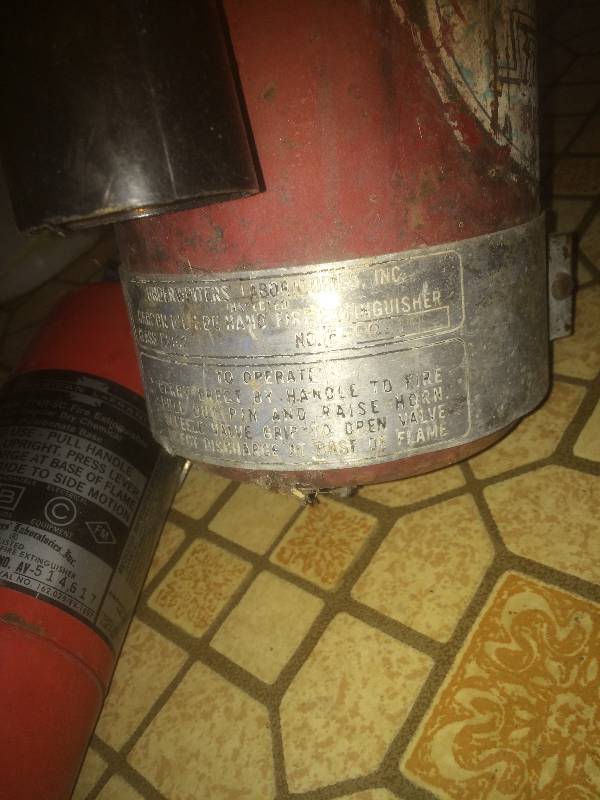Old time fire extingishers