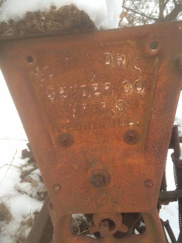 Peoria Drill & seeder Co. Grail drill