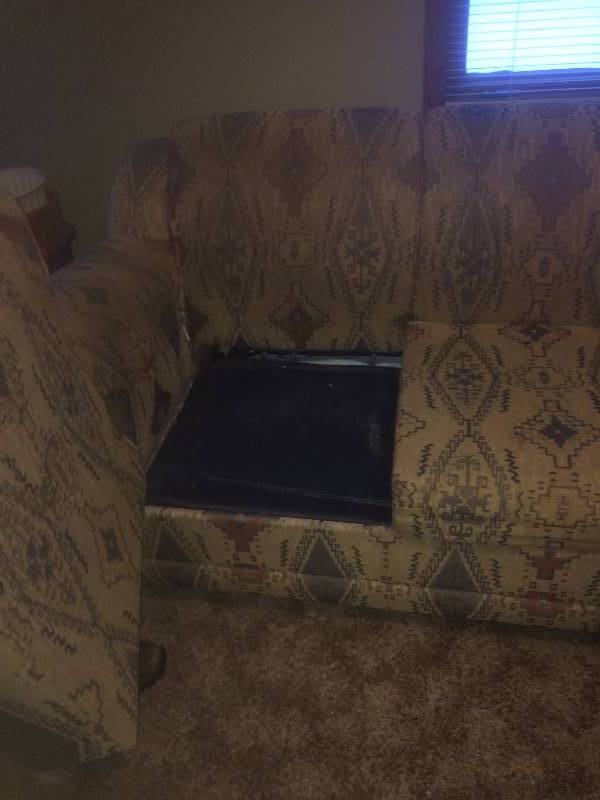 Couch with Hide-a-Bed