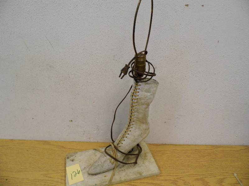 Antique Boot Lamp