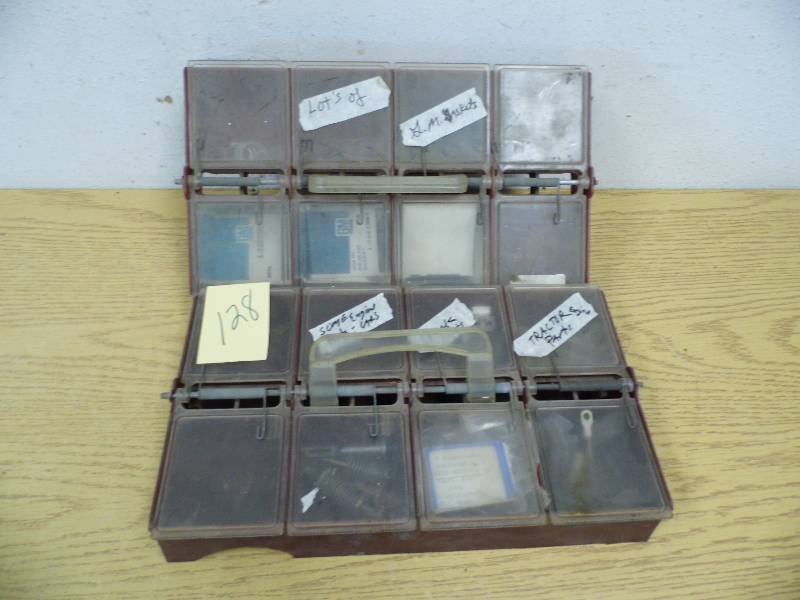 Oranizers w Gaskets and Tractor Parts