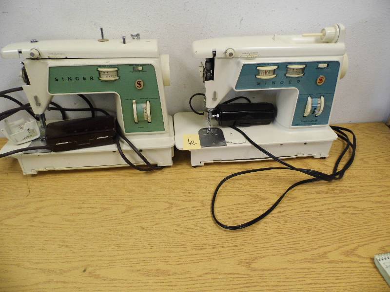 2 Singer Sewing Machines