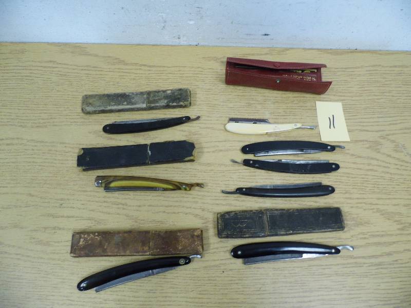 Assorted Straight Edge Razors