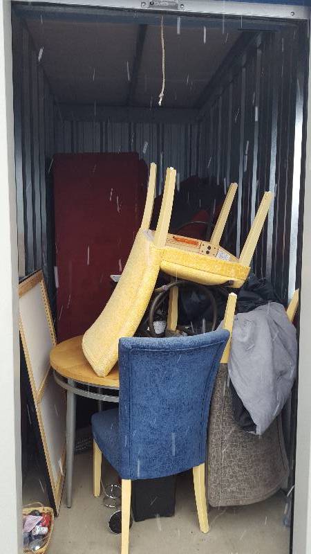 Contents of a 5 x 10 Storage Unit