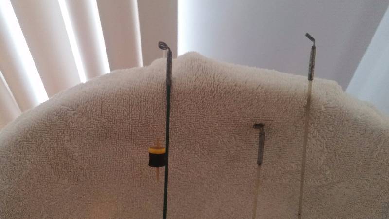 3 jigging poles for ice fishing