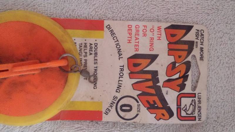 2 Dipsy diver jigs