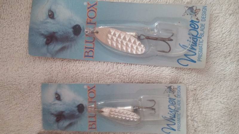 5 blue fox whisper jigs