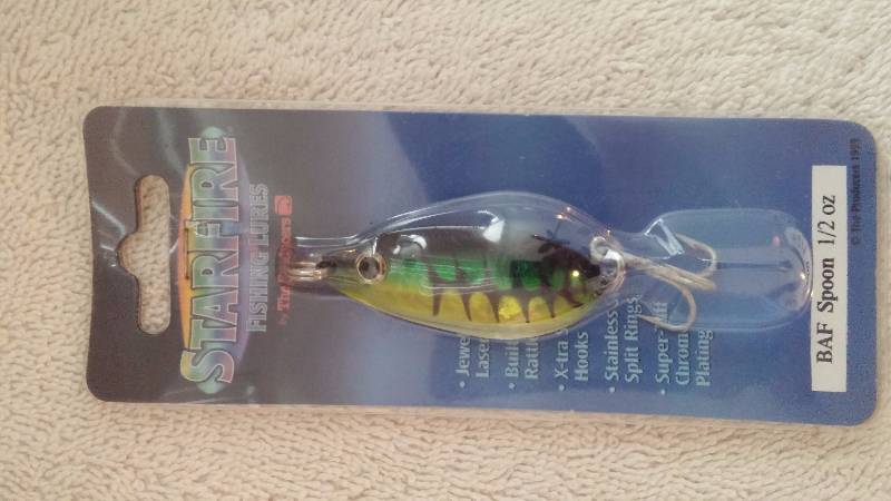 2 Starfire fishing lures