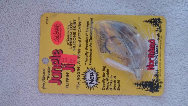 Rapala weedless lure and Jungle jig