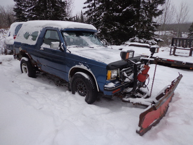 1985 Chevy Blazer Plow Truck