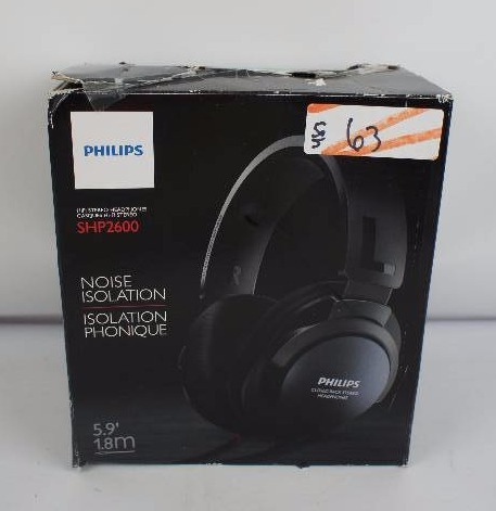 lot 63 image: Philips Over Ear Headphones