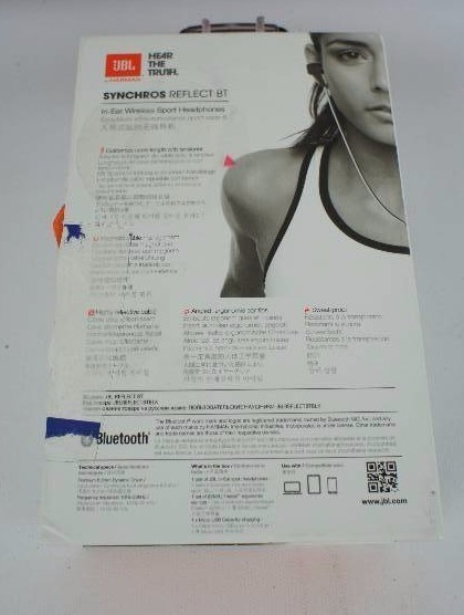 lot 61 image: JBL Synchros Reflect BT In-Ear Bluetooth Sport Headphones