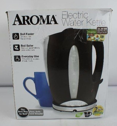 lot 49 image: Aroma Electric Water Kettle