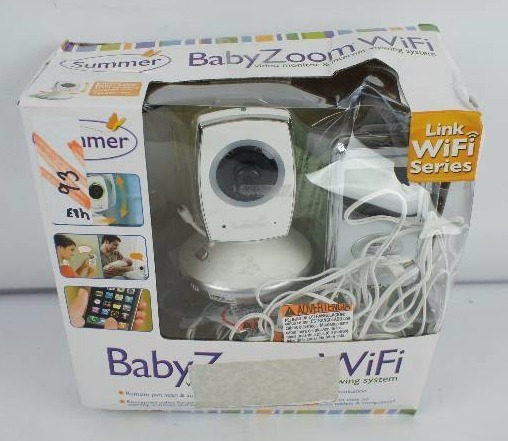lot 93 image: Summer Infant Baby Zoom Wi-Fi Video Monitor and Internet Viewing System