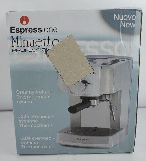 lot 100 image: Espressione Caf Minuetto Professional Thermoblock Espresso Machine