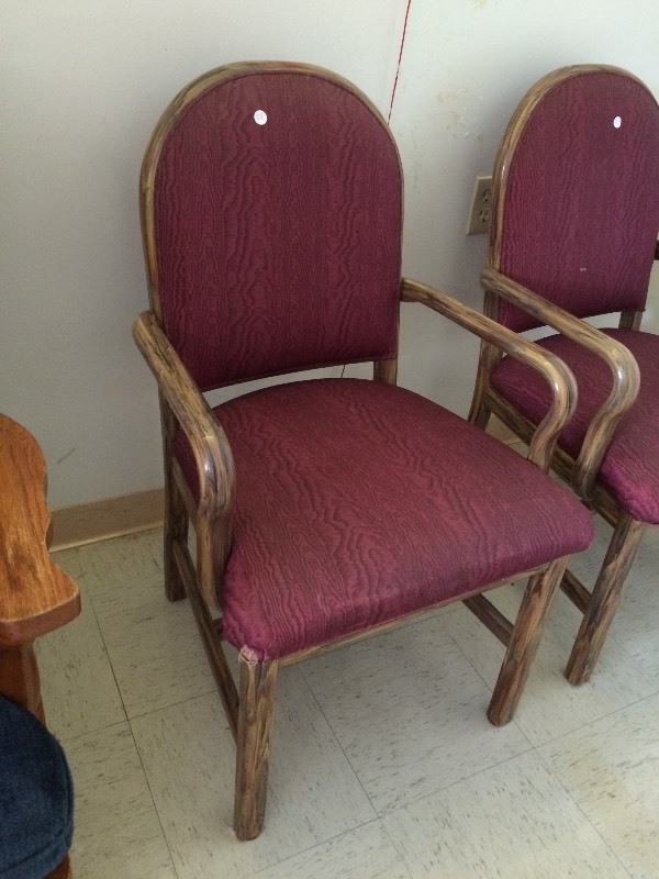 Reception area chair