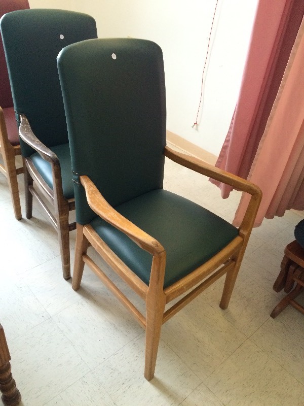 Reception area chair