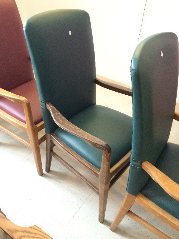 Reception area chair