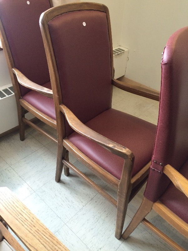 Reception area chair