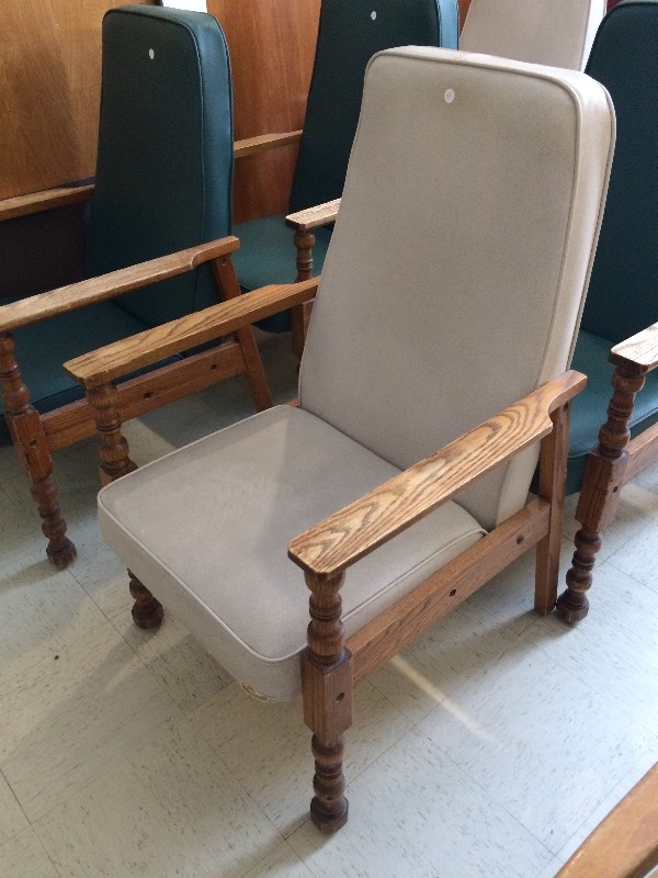Reception area chair