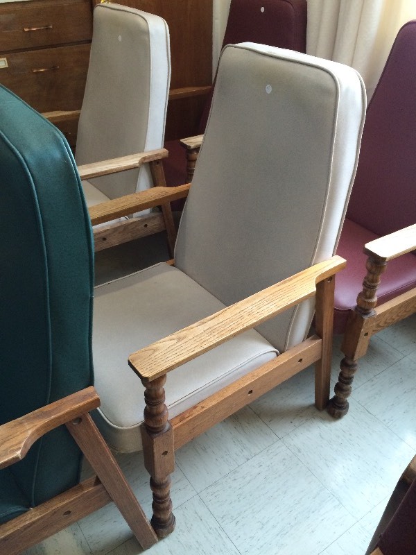 Reception area chair