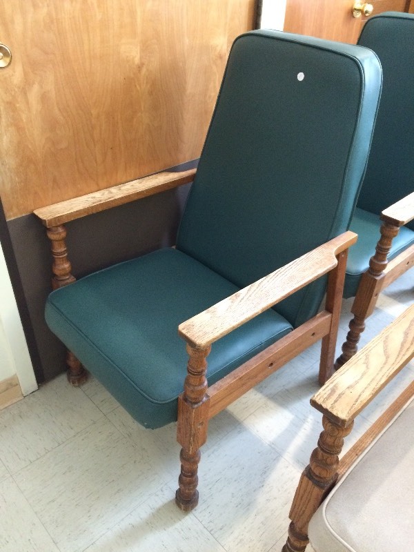 Reception area chair