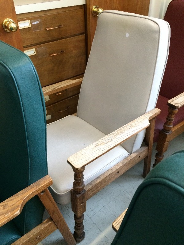 Reception area chair