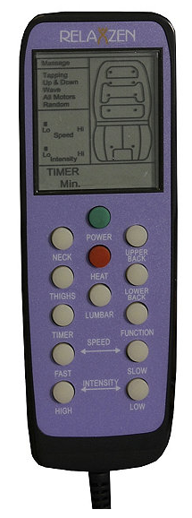 lot 1 image: Comfort Products 10 Motor Massage Seat wHeat - Purple