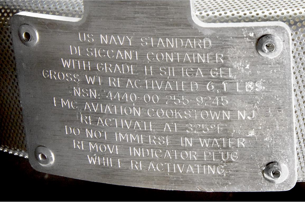 lot 3 image: New U.S. Navy-issue Silica Gel Desiccant Dehumidifier