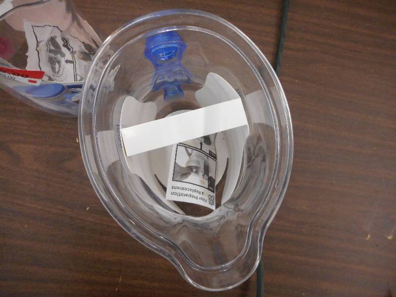 (2) PITCHERS WITHOUT LIDS