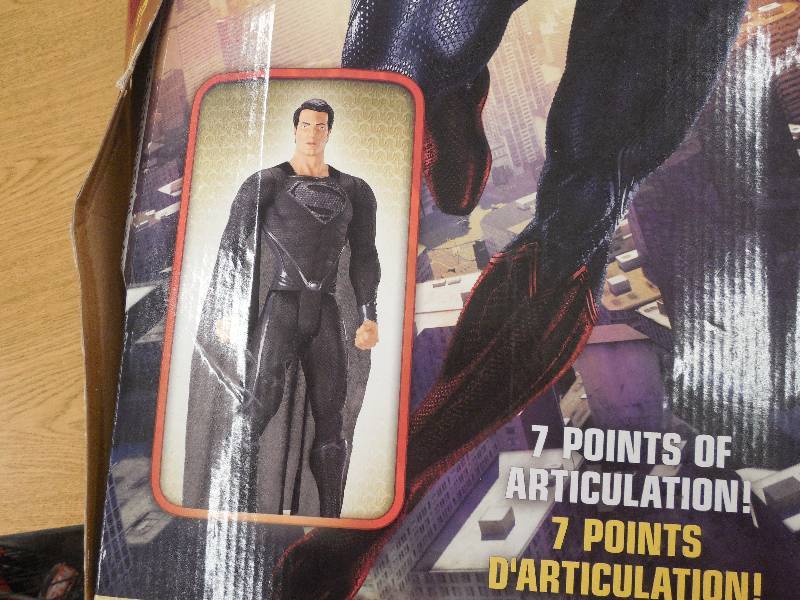 Superman Man of Steel 31 Tall Giant Kryptonian Superman Action Figure