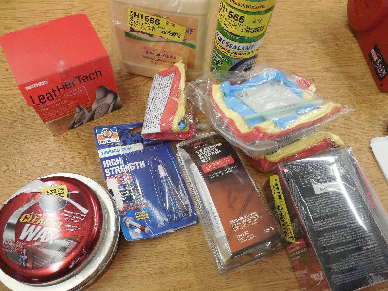 AUTOMOTIVE CLEANER  PROTECTOR SUPPLIES LOT