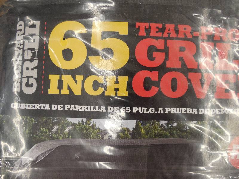 Backyard Grill 65 Tear Proof Grill Cover - 65 W x 21 D x 31 H