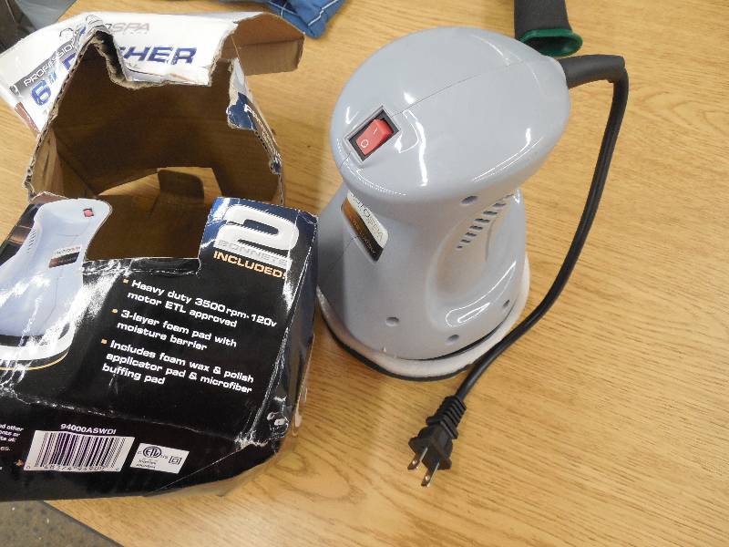 Carrand AutoSpa 6 Orbital Professional 120 Volt Automotive Polisher