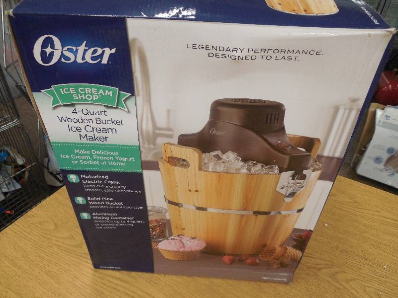 Oster Wooden Ice Cream Bucket