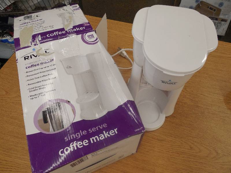 Rival Single Serve Coffee Maker