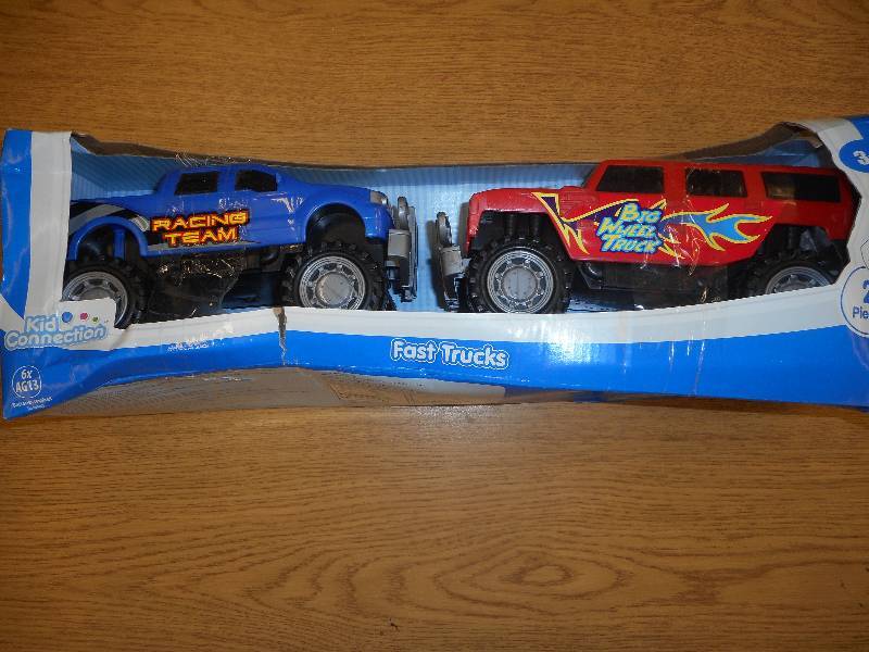 KID CONNECTION FAST TRUCKS TOY TRUCKS