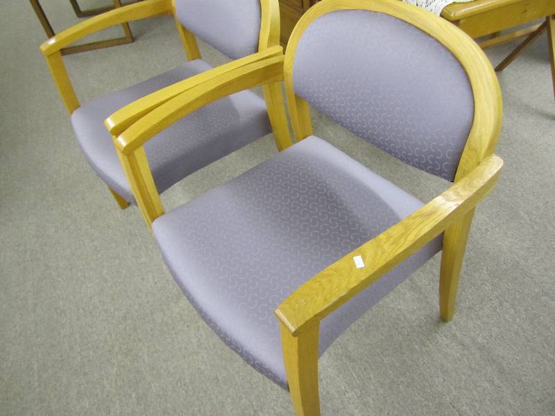 2 upholstered chairs...
